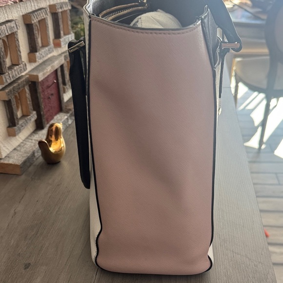 Kate Spade Black, Cream, and Pink Tote - Picture 6 of 13